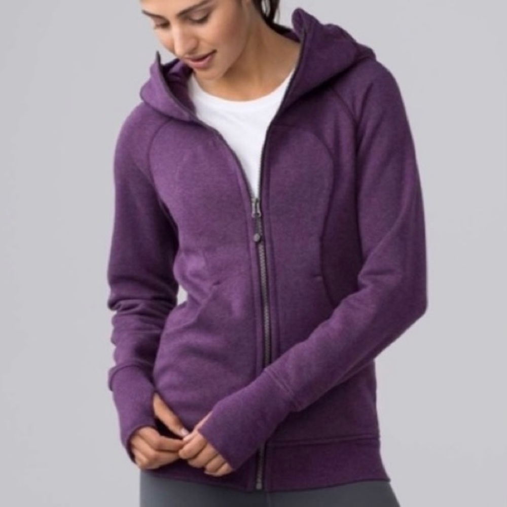 Lululemon Purple Scuba Hoodie